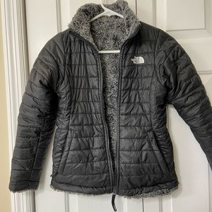 North face reversible jacket